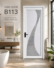 Charger l'image dans la galerie, Porte de salle de bain Porte vitrée B-113 
