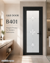 Charger l'image dans la galerie, Bathroom door Glass door B-401  OUTSIDE OPEN
