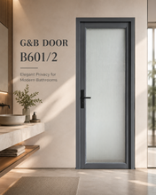 Charger l'image dans la galerie, Bathroom door Reeded Glass door B-601
