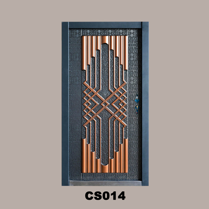 Cast aluminum bulletproof door CS-014